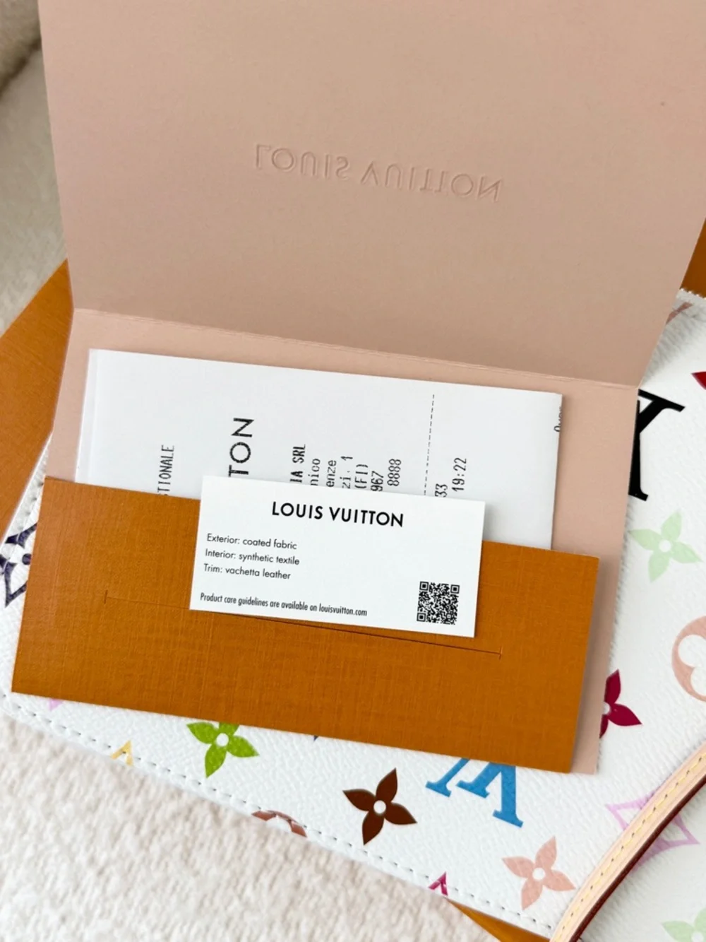 ✨NEW✨2026 Louis Vuitton x Takashi Murakami Wristlet Pouch - Multicolor/White - Picture 10 of 12